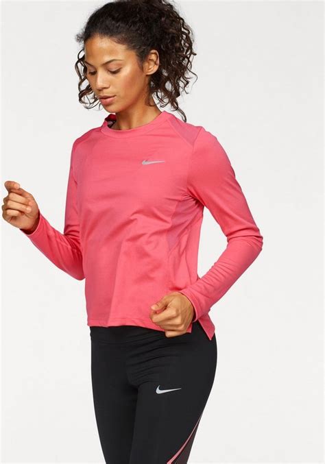 nike damen laufshirt dry miler langarm|Damen Dri.